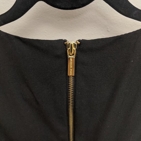 Michael Kors | Sleeveless Black Dress with Belt - Picture 2 of 5